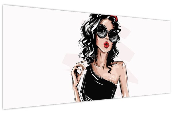 Kép - Divat nő (120x50 cm)