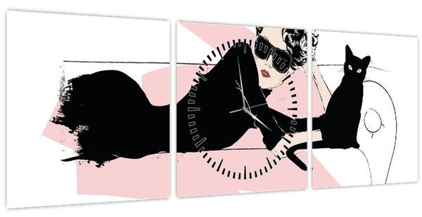 Kép - Fashion lady (órával) (90x30 cm)