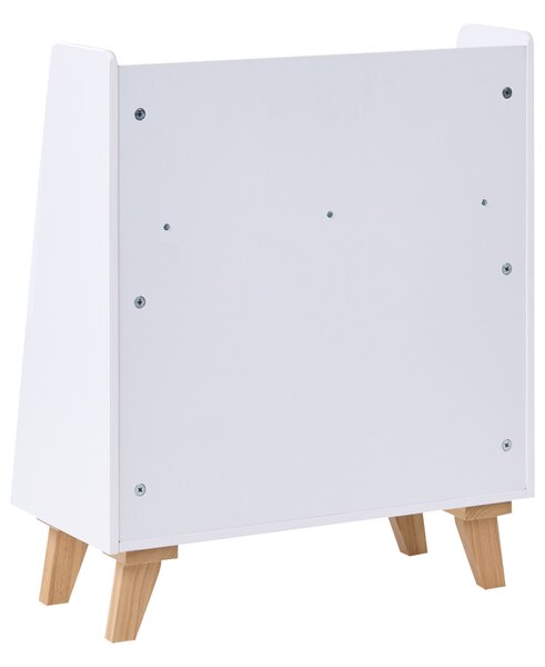 Kétszintes könyvespolc JACKIT 72 cm Fehér