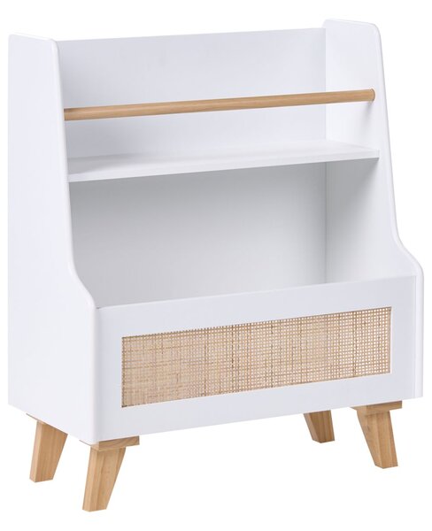 Kétszintes könyvespolc JACKIT 72 cm Fehér