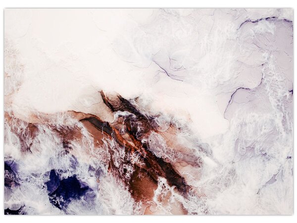 Kép - Lila márvány N⁰1 (70x50 cm)