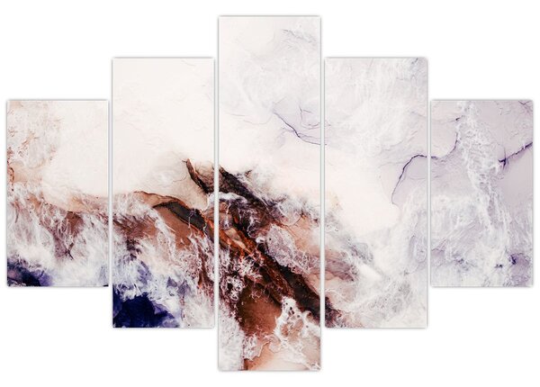 Kép - Lila márvány N⁰1 (150x105 cm)