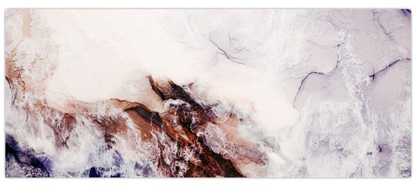 Kép - Lila márvány N⁰1 (120x50 cm)
