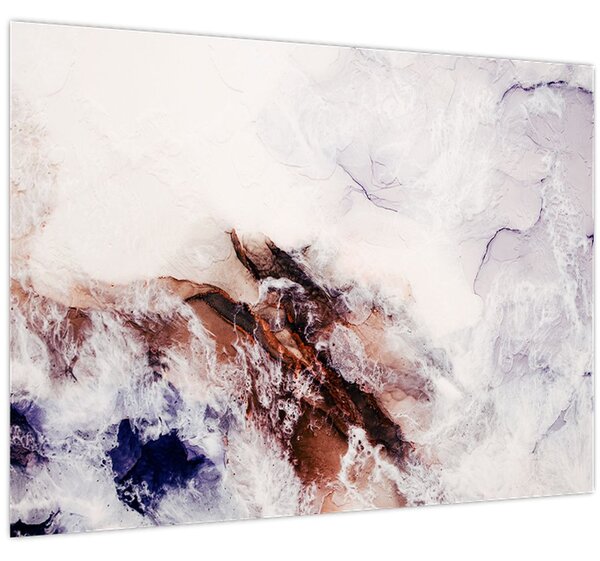 Kép - Lila márvány N⁰1 (70x50 cm)