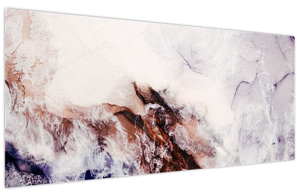 Kép - Lila márvány N⁰1 (120x50 cm)