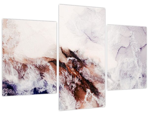 Kép - Lila márvány N⁰1 (90x60 cm)
