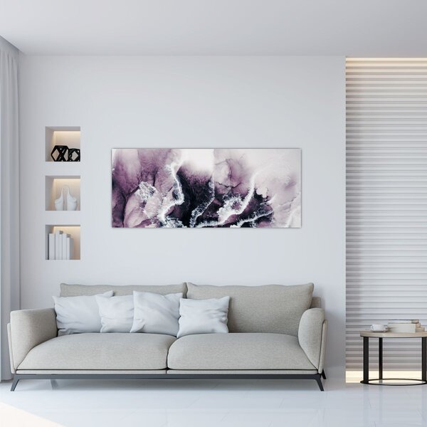 Kép - Lila márvány N⁰2 (120x50 cm)