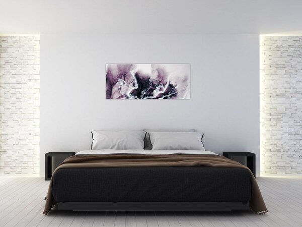 Kép - Lila márvány N⁰2 (120x50 cm)