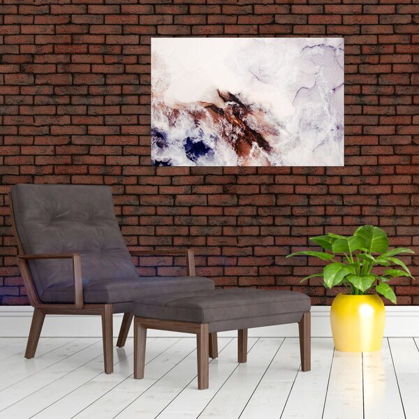 Kép - Lila márvány N⁰1 (90x60 cm)