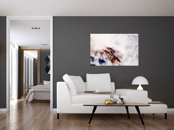 Kép - Lila márvány N⁰1 (90x60 cm)
