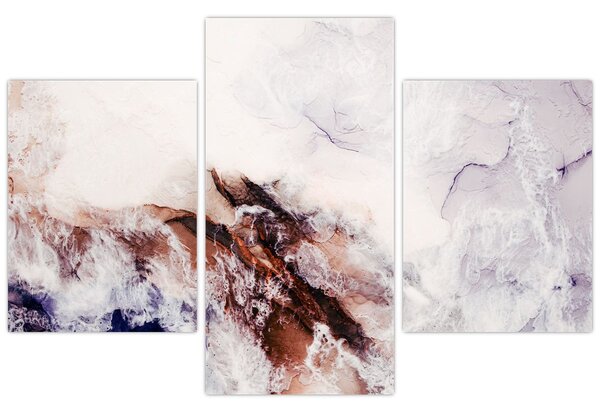 Kép - Lila márvány N⁰1 (90x60 cm)