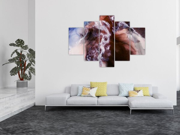 Kép - Lila márvány N⁰3 (150x105 cm)