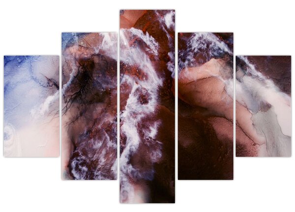 Kép - Lila márvány N⁰3 (150x105 cm)