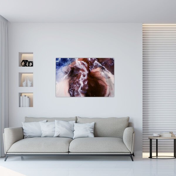 Kép - Lila márvány N⁰3 (90x60 cm)