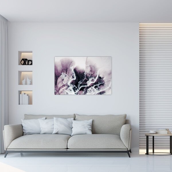 Kép - Lila márvány N⁰2 (90x60 cm)