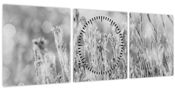Kép - Hideg tél (órával) (90x30 cm)