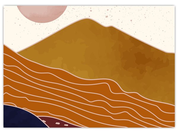 Kép - Spacefrog design hegy N⁰1 (70x50 cm)