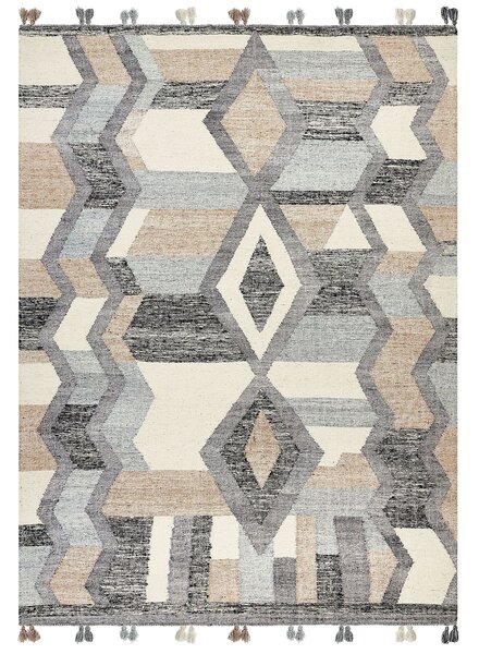 Szőnyeg AYGEZARD Színes 160 x 230 cm Gyapjú Kilim