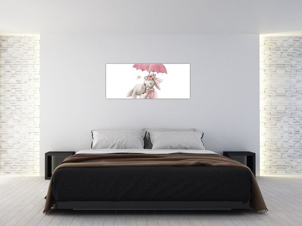 Kép - Akvarell állatka N⁰3 (120x50 cm)