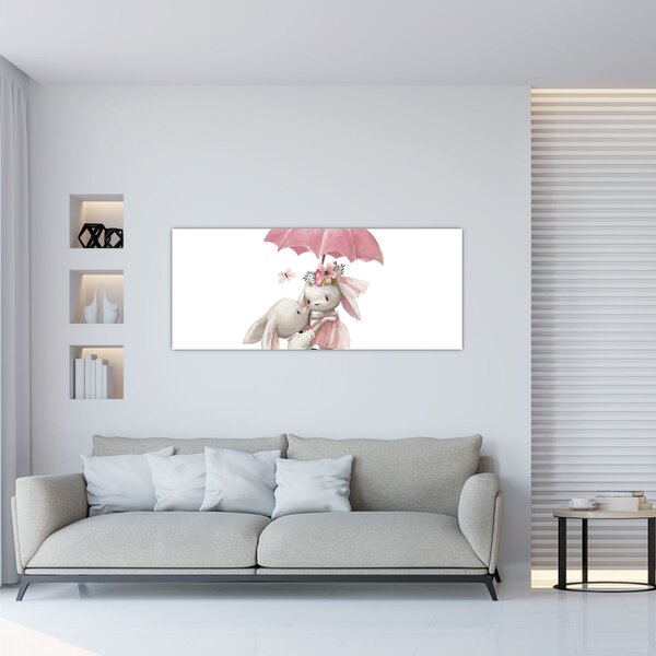 Kép - Akvarell állatka N⁰3 (120x50 cm)