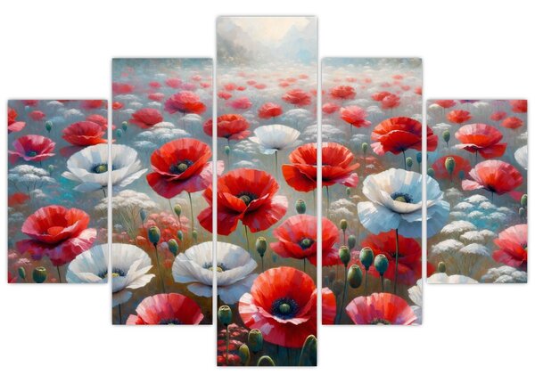 Kép - Pipacsmező (150x105 cm)