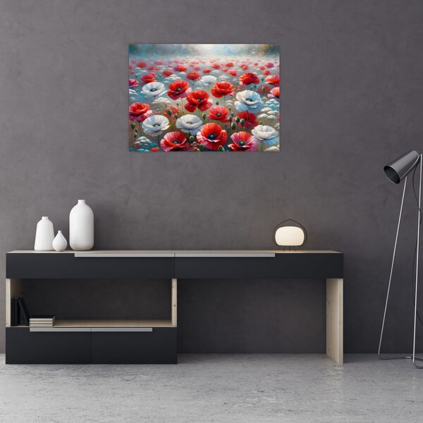 Kép - Pipacsmező (70x50 cm)