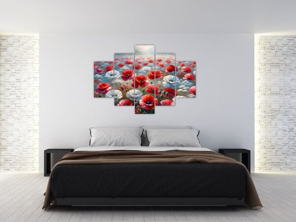 Kép - Pipacsmező (150x105 cm)