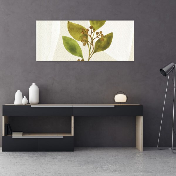 Kép - Akvarell ág N⁰1 (120x50 cm)