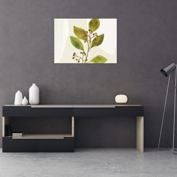 Kép - Akvarell ág N⁰1 (70x50 cm)