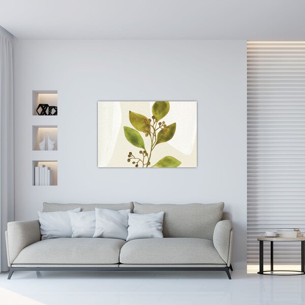 Kép - Akvarell ág N⁰1 (90x60 cm)