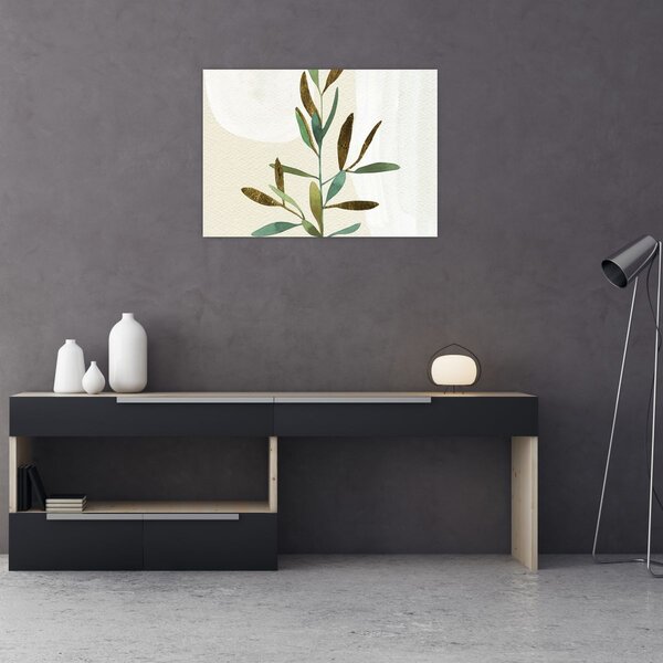 Kép - Akvarell ág N⁰2 (70x50 cm)