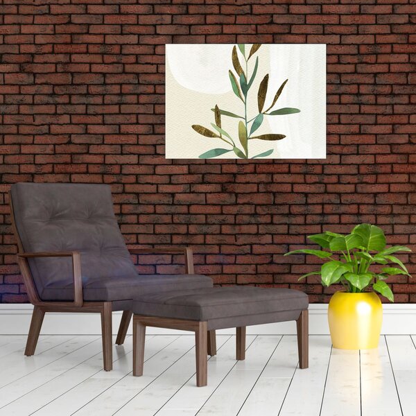 Kép - Akvarell ág N⁰2 (70x50 cm)