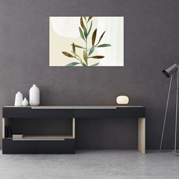 Kép - Akvarell ág N⁰2 (90x60 cm)