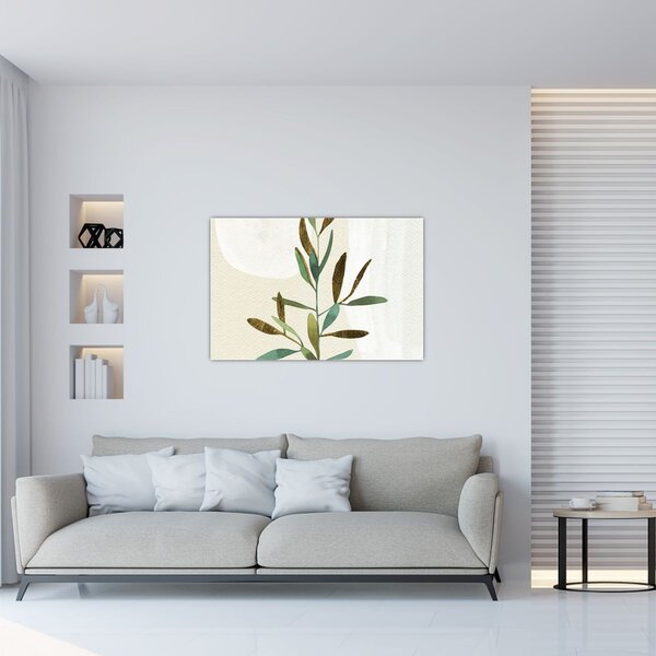 Kép - Akvarell ág N⁰2 (90x60 cm)