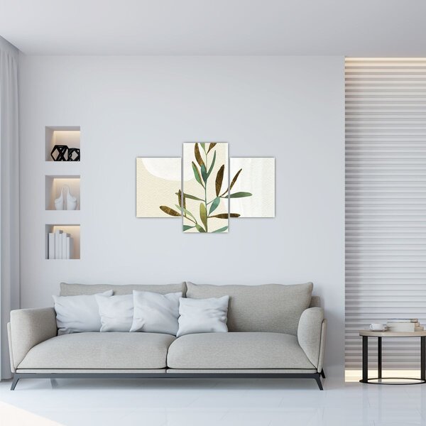 Kép - Akvarell ág N⁰2 (90x60 cm)