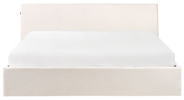 Ágyneműtartós ágy ORBEY Buklé Törtfehér 180 x 200 cm