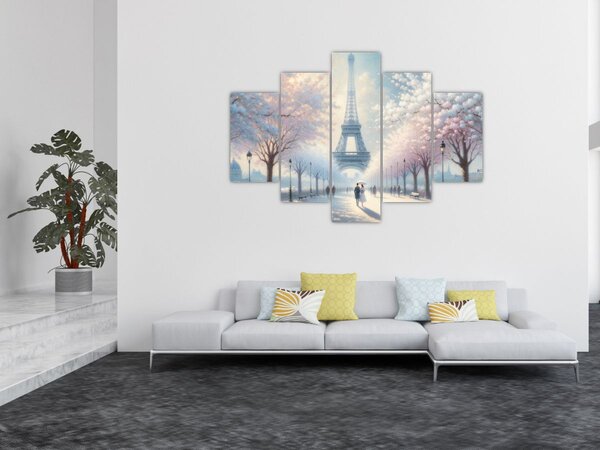 Kép - Párizsi festmény (150x105 cm)