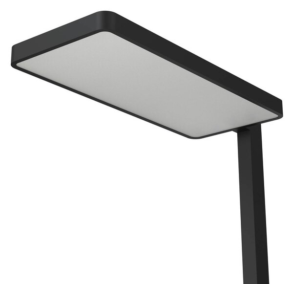 Arcchio LED álló világítás Timon, 54W, fekete, magasság 195 cm, dimmelhető, Fekete, Dolgozószoba / Iroda, Alumínium, Modern