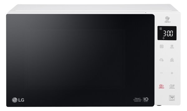 LG MS23NECBW Solo Mikrohullámú sütő 23L 1000W Fehér