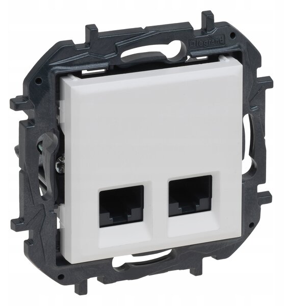 LEGRAND NILOE STEP 863160B INTERNET CSATLAKOZÓALJZAT 2xRJ45 UTP KAT. 6