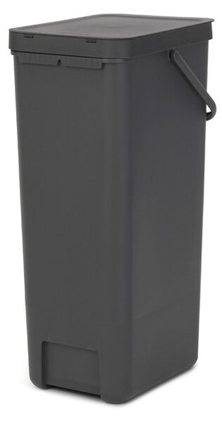 Brabantia Sort & Go 40 literes Szelektív hulladékgyűjtő szemetes - Szürke