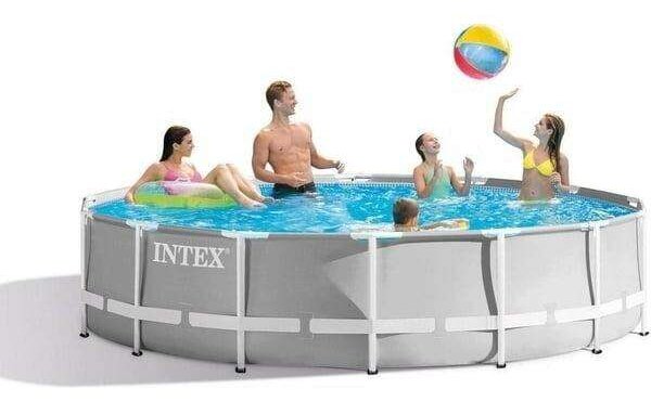 Intex Prism Frame Prémium 366x76cm Fémvázas medence (26710NP)