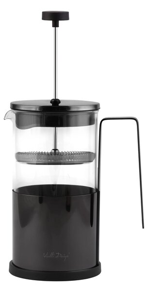 Vialli Design Diamante 1L Kávé és Teafőző - Fekete