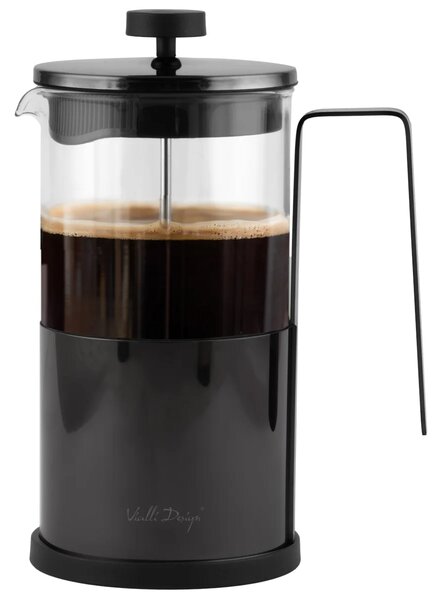 Vialli Design Diamante 1L Kávé és Teafőző - Fekete