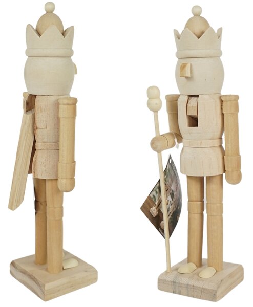 Fa diótörő NUTCRACKER 25,5 cm - több kialakítás