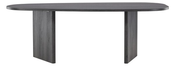 Asztal Dallas 4692, 75x100cm, Fekete