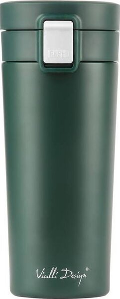 Vialli Design Fuori Dupla falú utazó Termosz bögre 400ml - Zöld