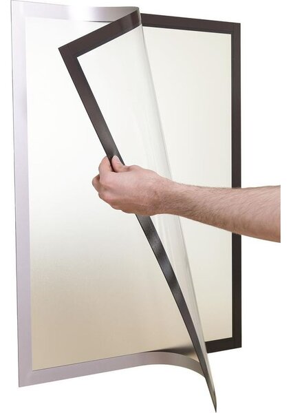 Durable 505323 Információs keret, öntapadó Ezüst (Sz x Ma x Mé) 465 x 639 x 28 mm DIN A2