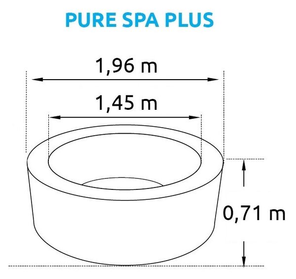 Marimex Pure Spa HWS felfújható jakuzzi