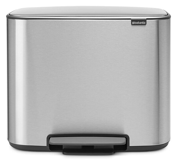 Brabantia 121487 36 literes pedálos rozsdamentes acél szemetes - Inox